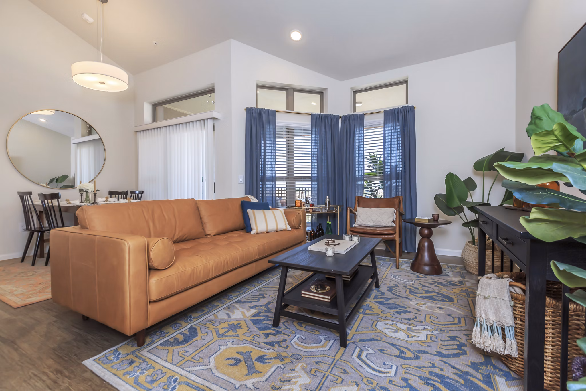 living room at Anthem at Ledge Stone Apartments