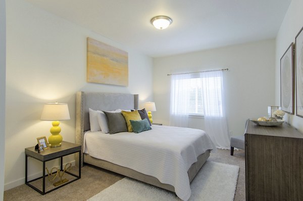 bedroom at Britton Place Apartments