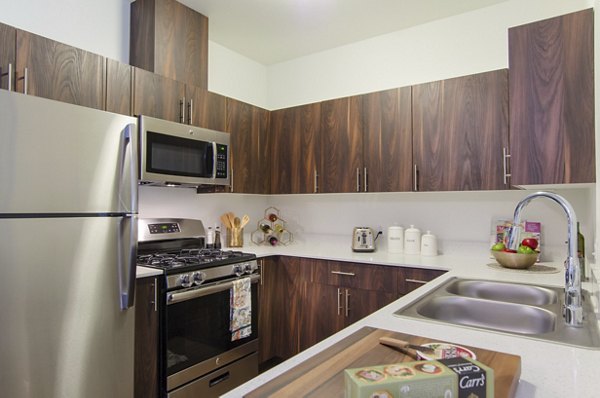kitchen at Britton Place Apartments