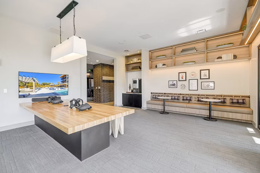 clubhouse at The Plaza at Pikes Peak Apartments 