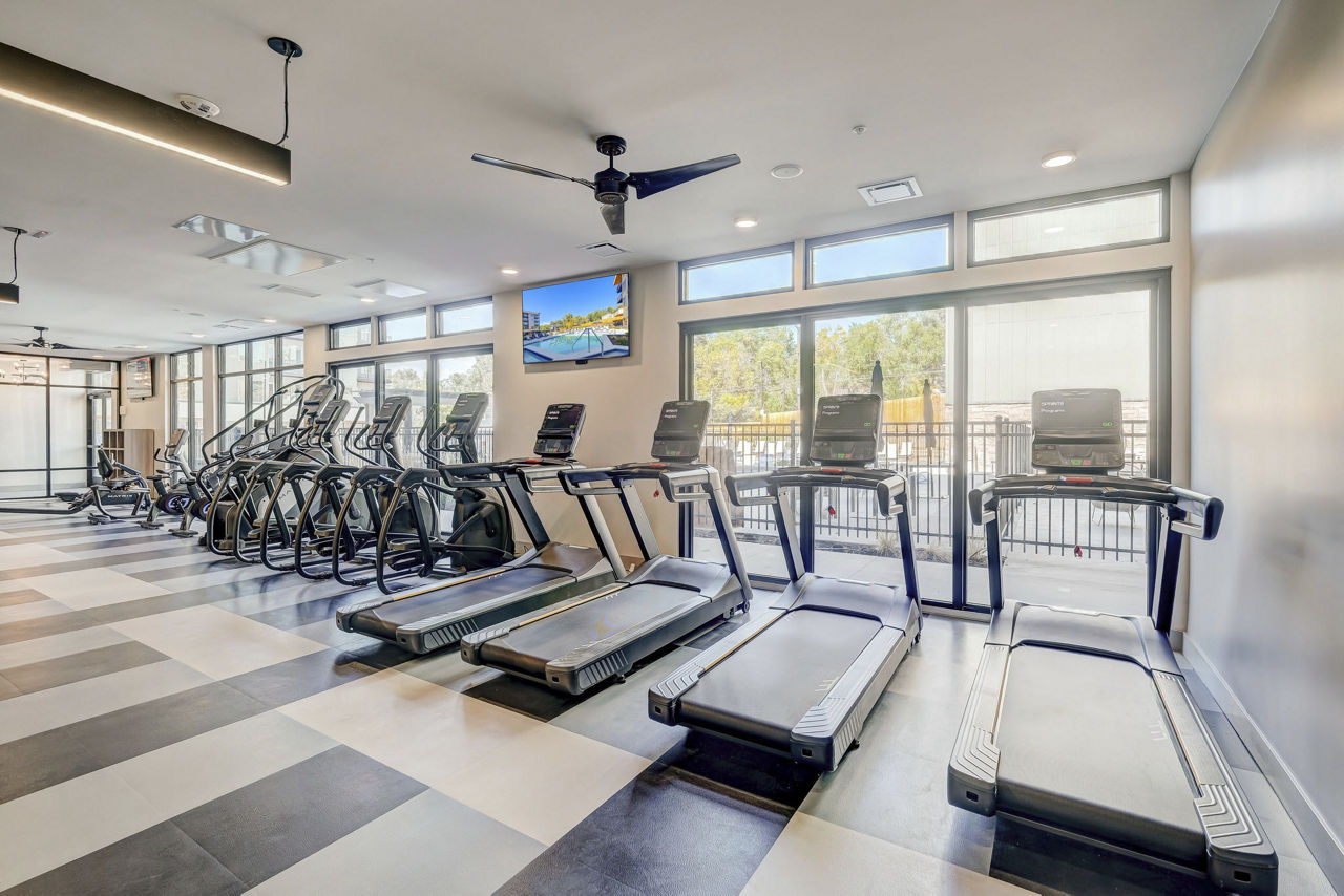 Gym at The Plaza At Pikes Peak (8 of 8)