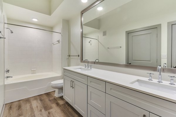 bathroom at Seville Uptown Apartments