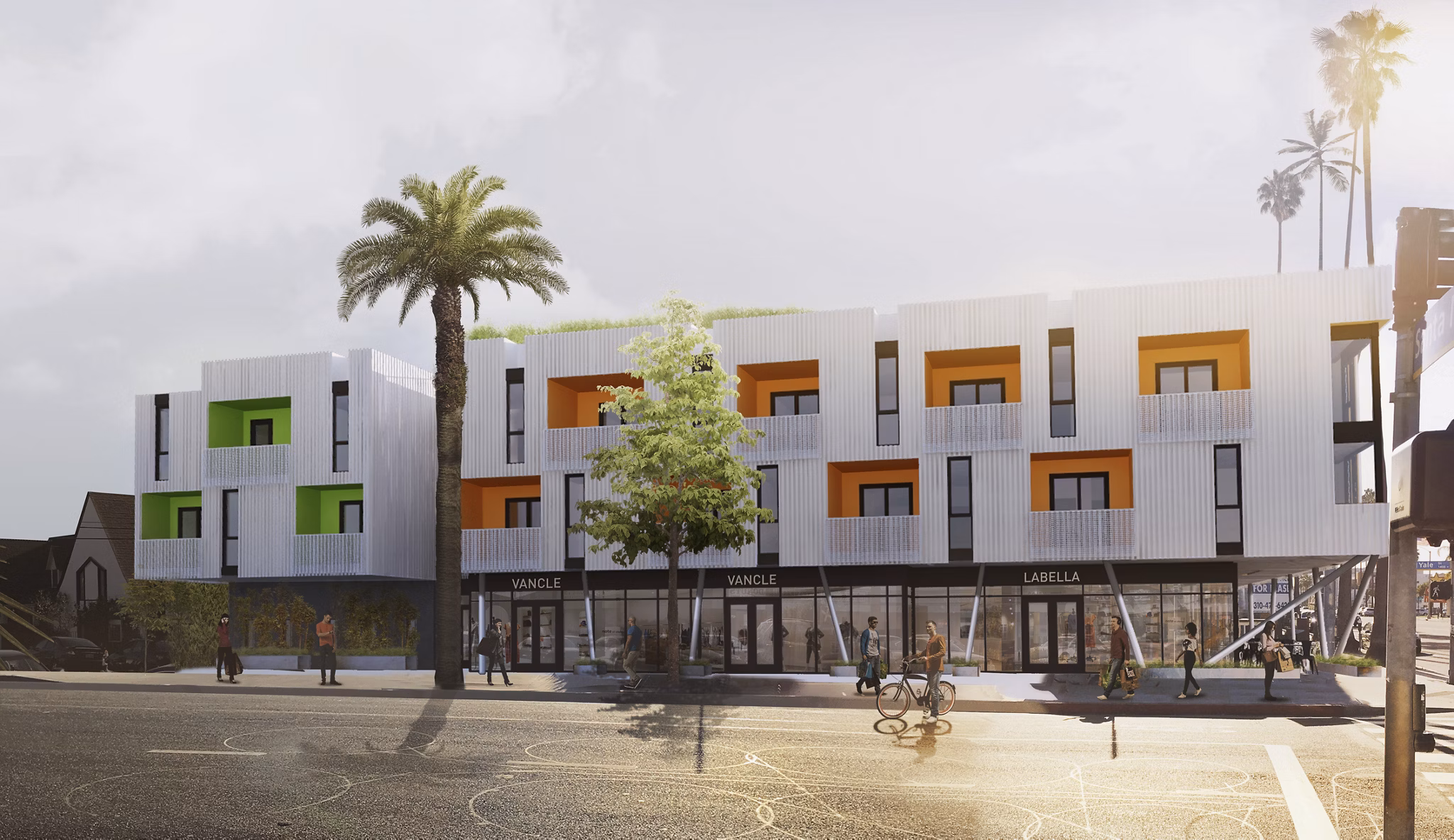 rendering at The Charlie SM Yale Apartments