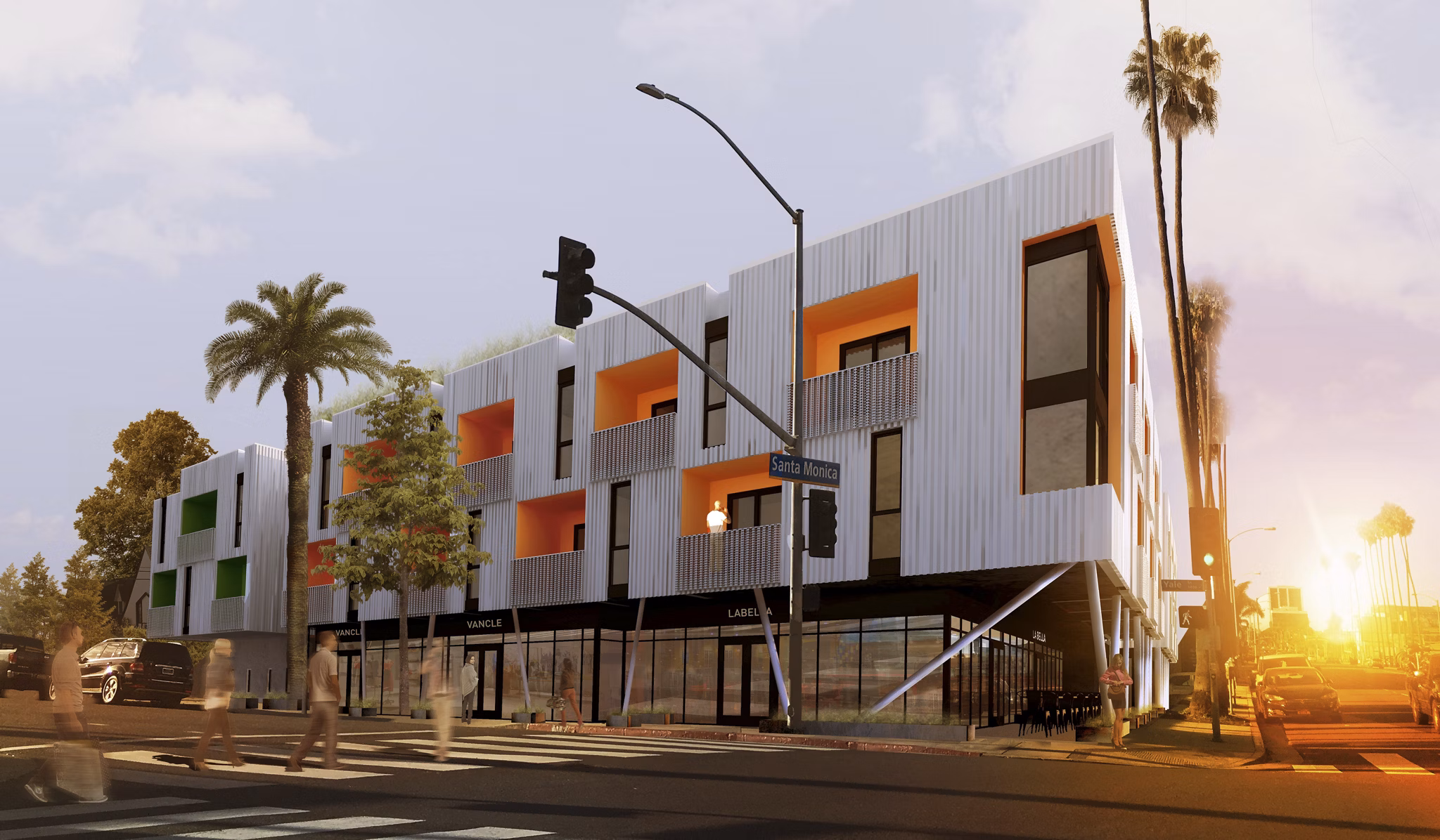 rendering at The Charlie SM Yale Apartments