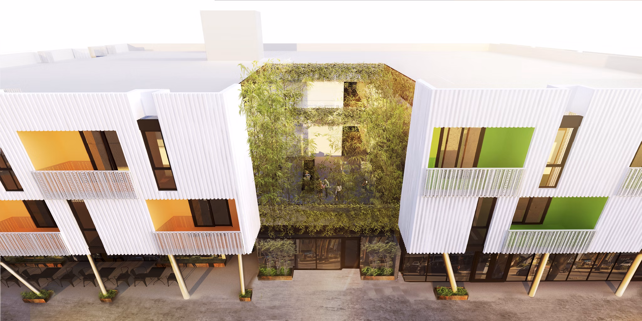 rendering at The Charlie SM Yale Apartments