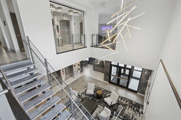 clubhouse at The Park at Woodbridge Station Apartments
