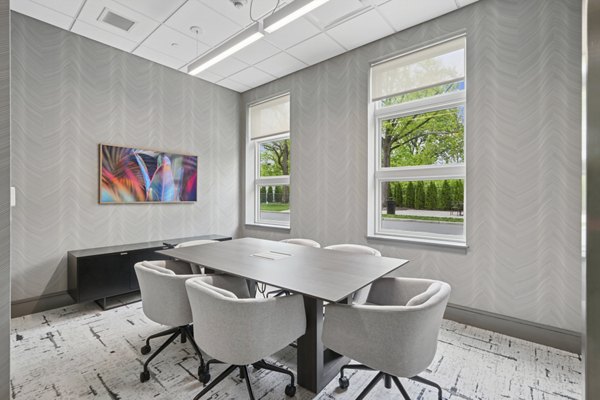 clubhouse at The Park at Woodbridge Station Apartments