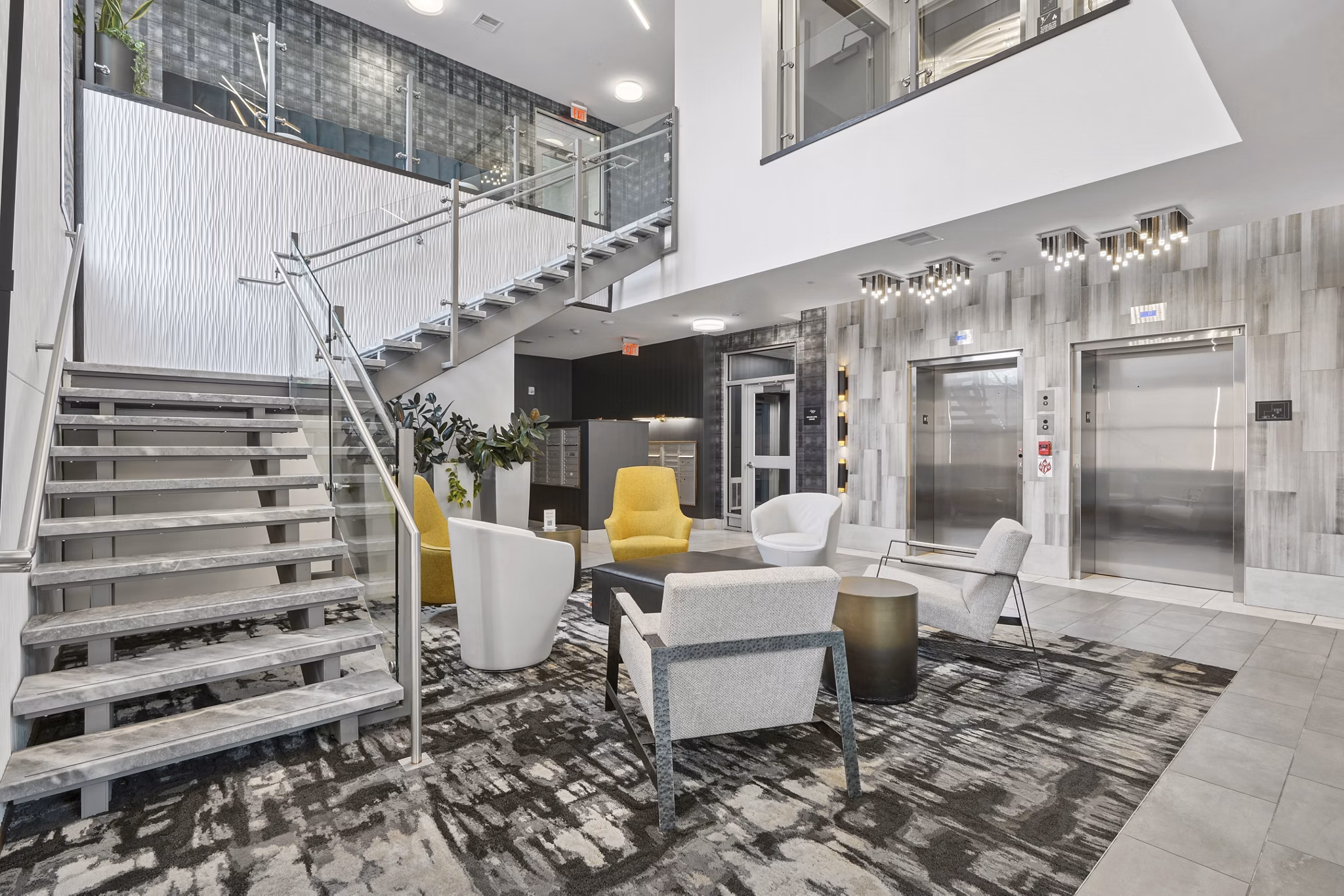 clubhouse at The Park at Woodbridge Station Apartments
