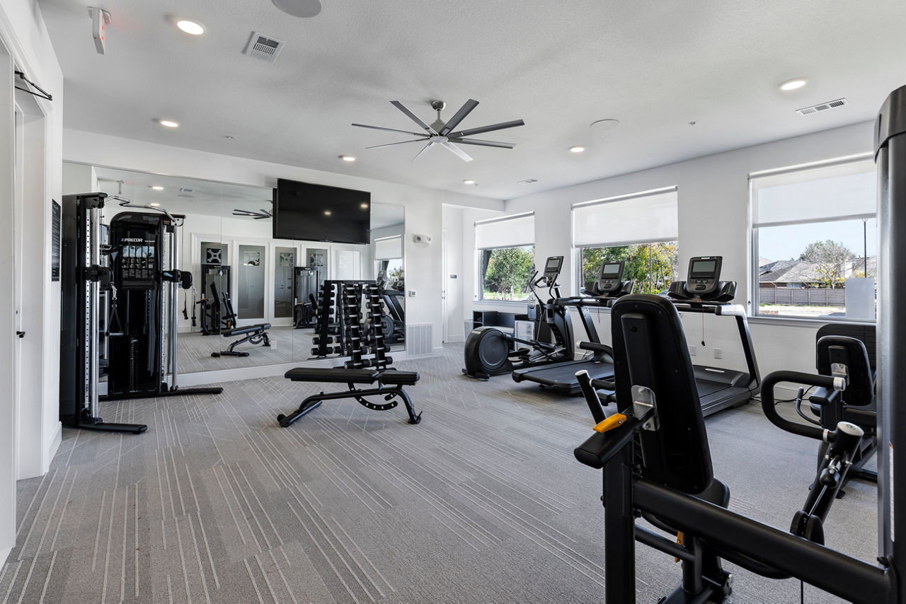 Gym at Cadence Creek At Gosling (1 of 2)