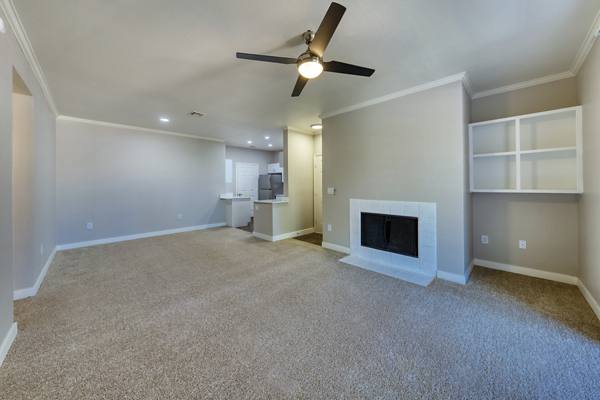 living room at Mountainside Apartments