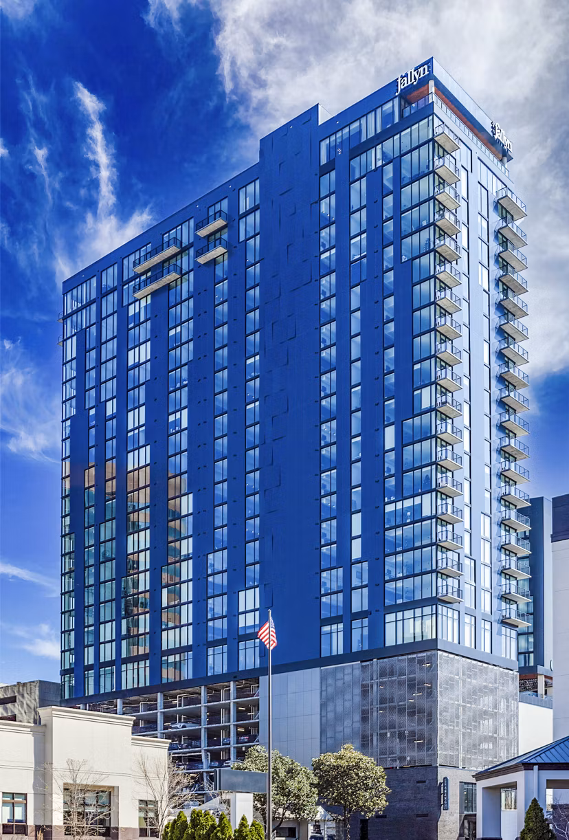 Fallyn Apartments: Modern luxury apartment building in city center