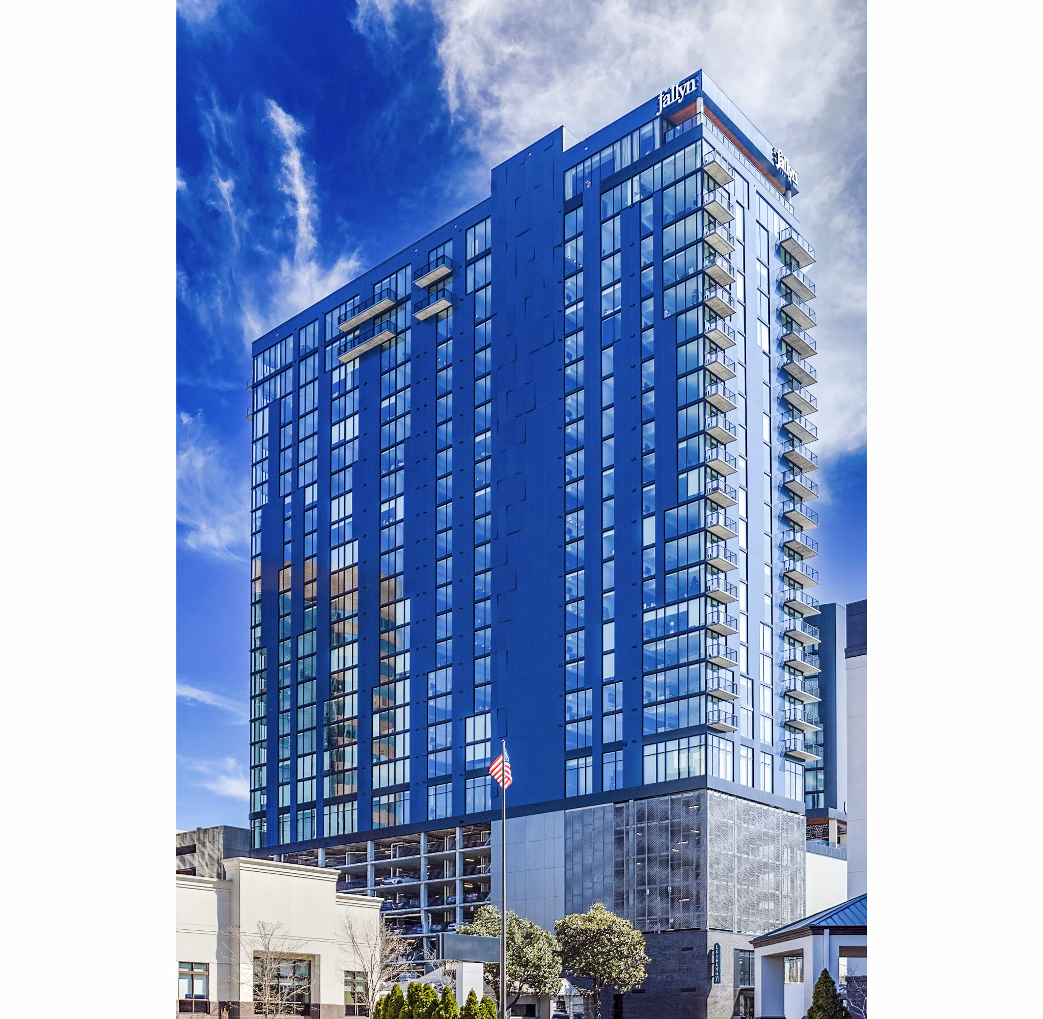 Fallyn Apartments: Modern luxury apartment building in city center