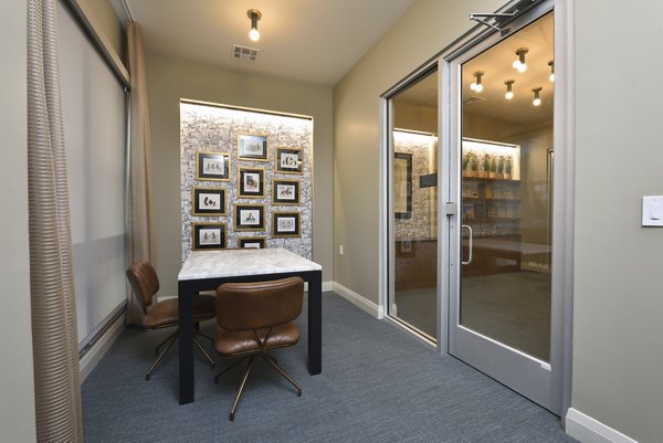 Clubhouse at The Flats at  West Alabama Apartments