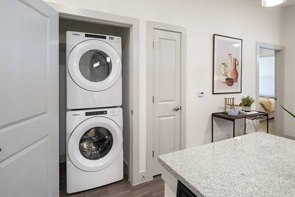 laundry room at Reserve at Baybrook Apartments