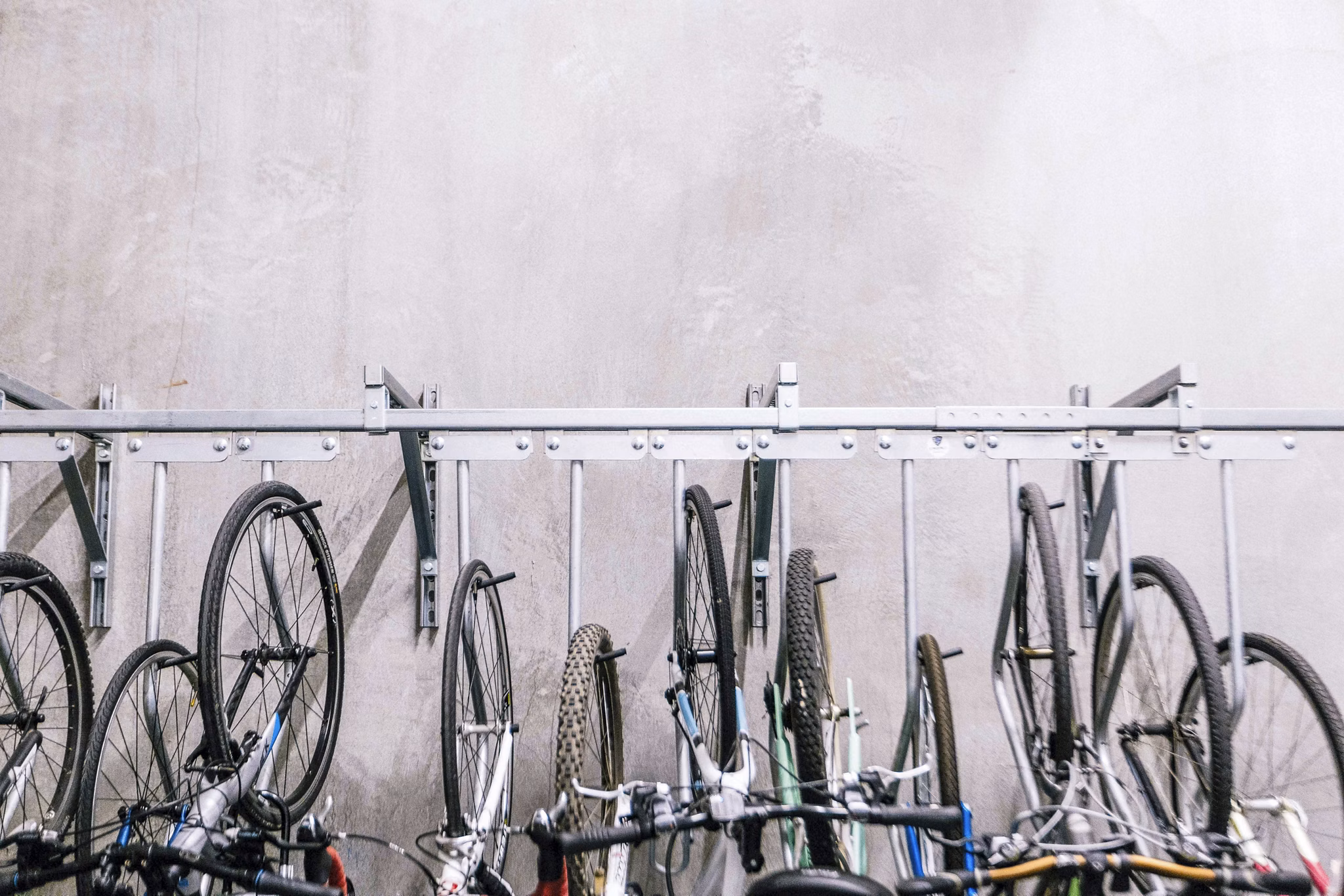 Secure bike storage facility at Aquatic I Apartments, offering convenient and safe storage solutions for residents