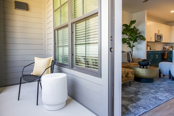 patio/balcony at The Prospect Apartments