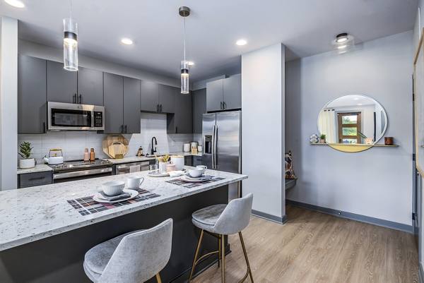 kitchen at Solis Hills Apartments