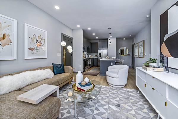 living room at Solis Hills Apartments