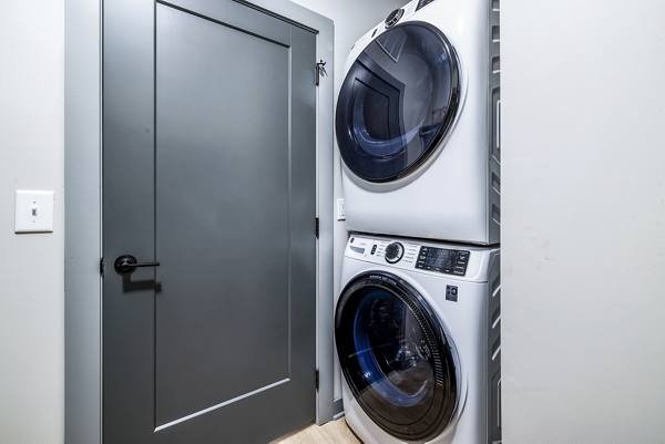 laundry room at Solis Hills Apartments