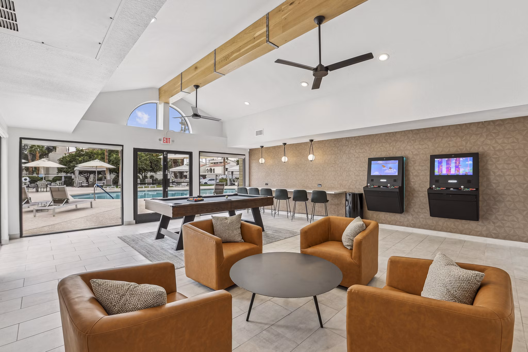 clubhouse at La Privada Apartments