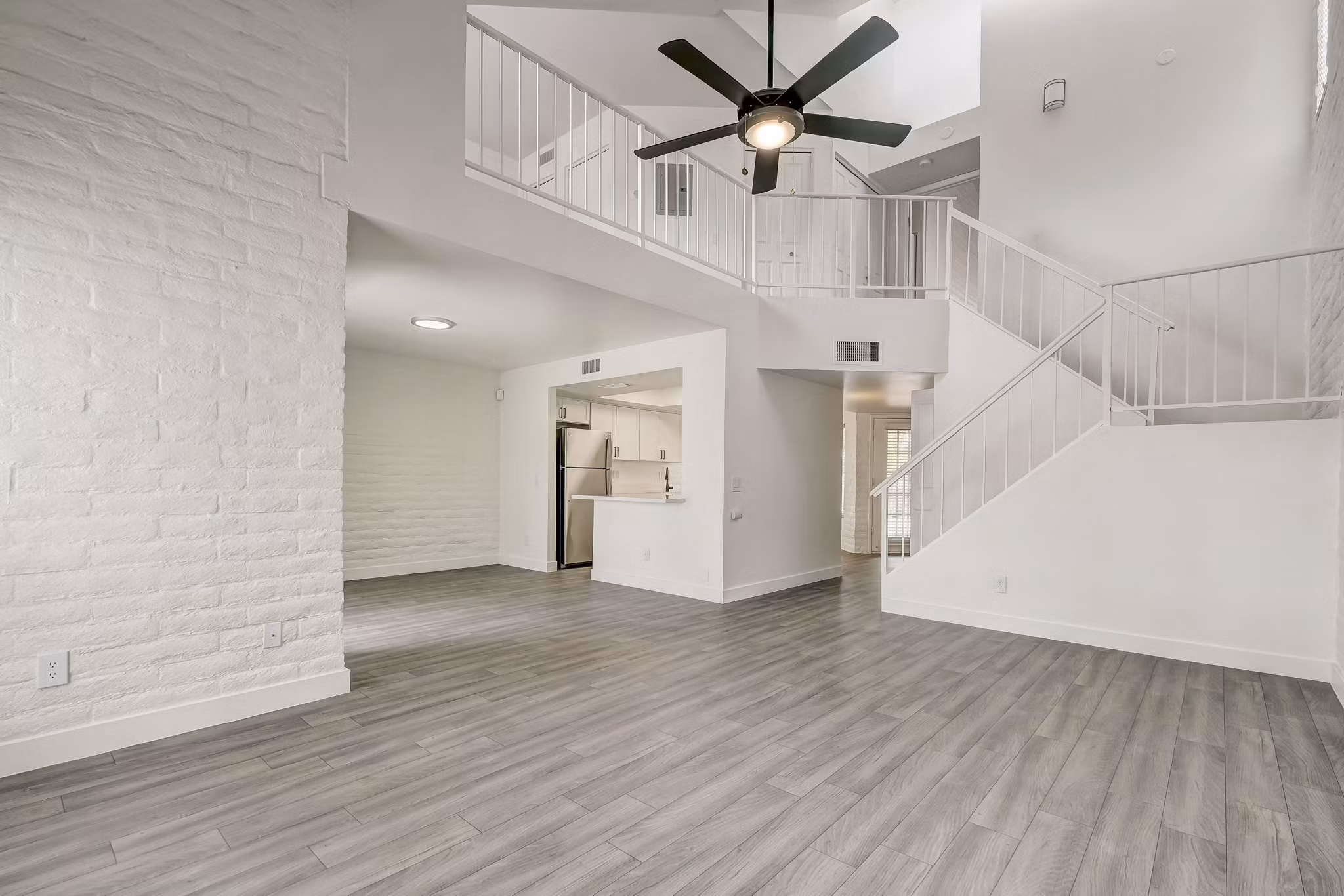 living room at La Privada Apartments