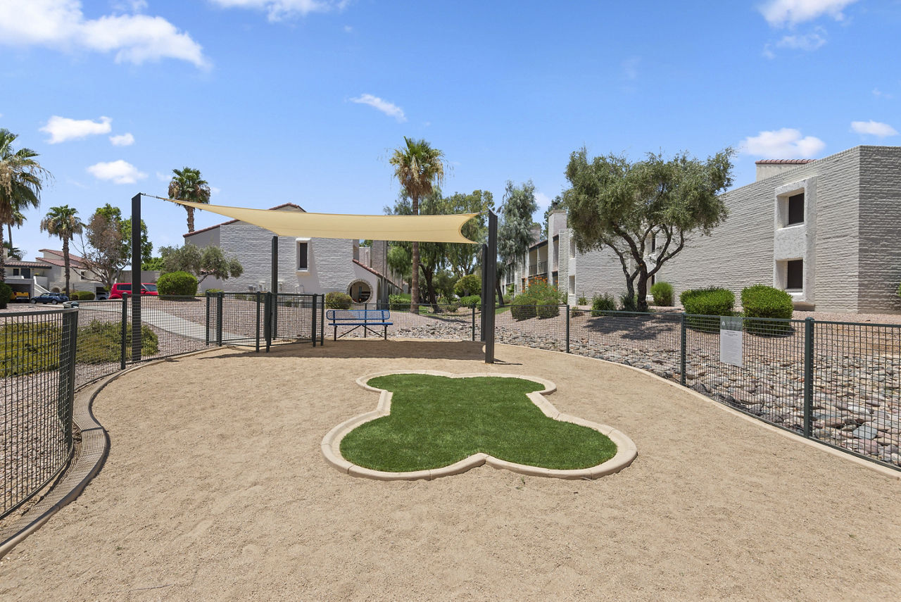 Dog park at La Privada