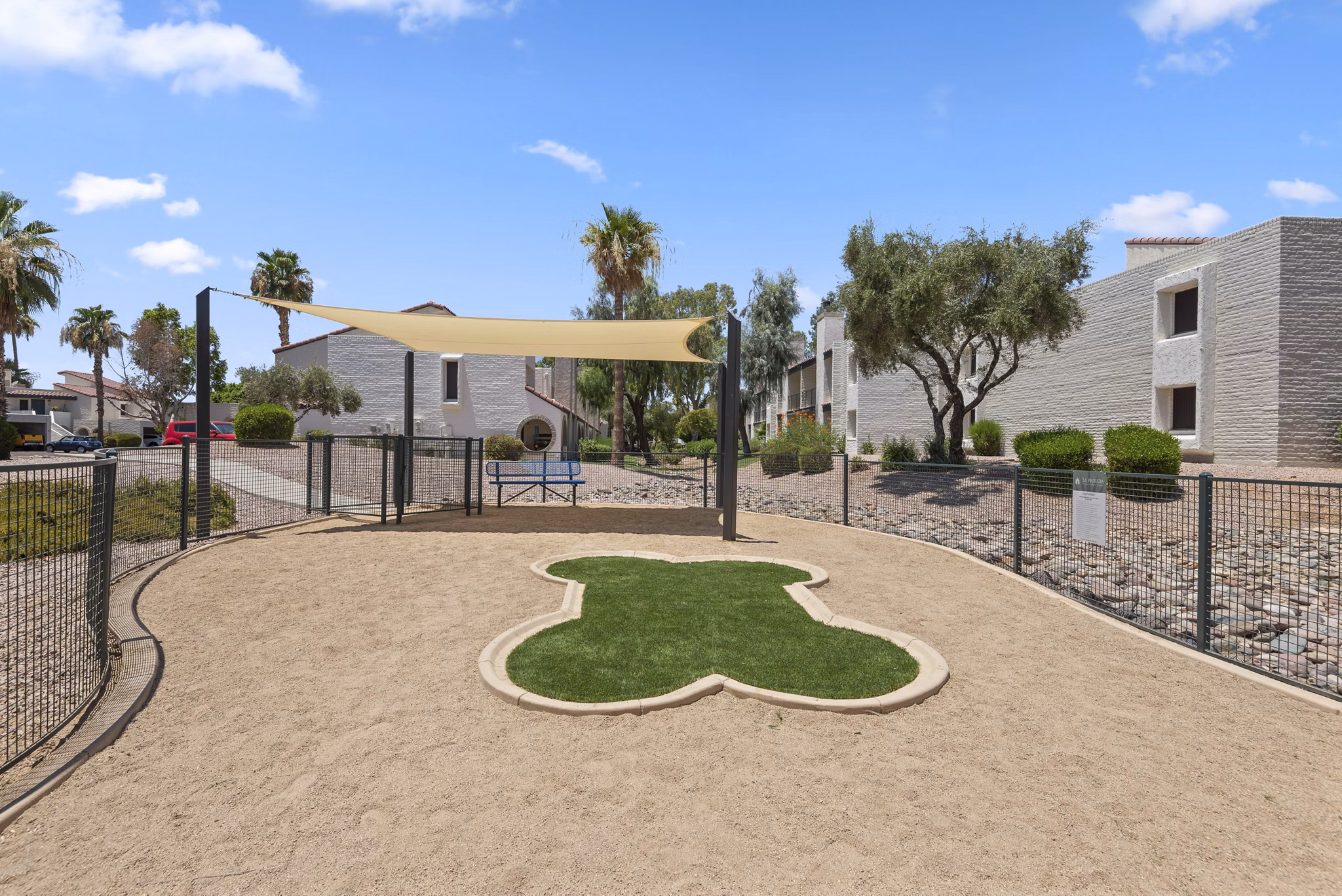 recreational area at La Privada Apartments