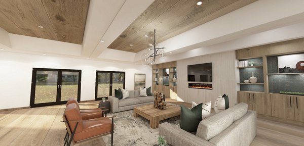 rendering at La Privada Apartments