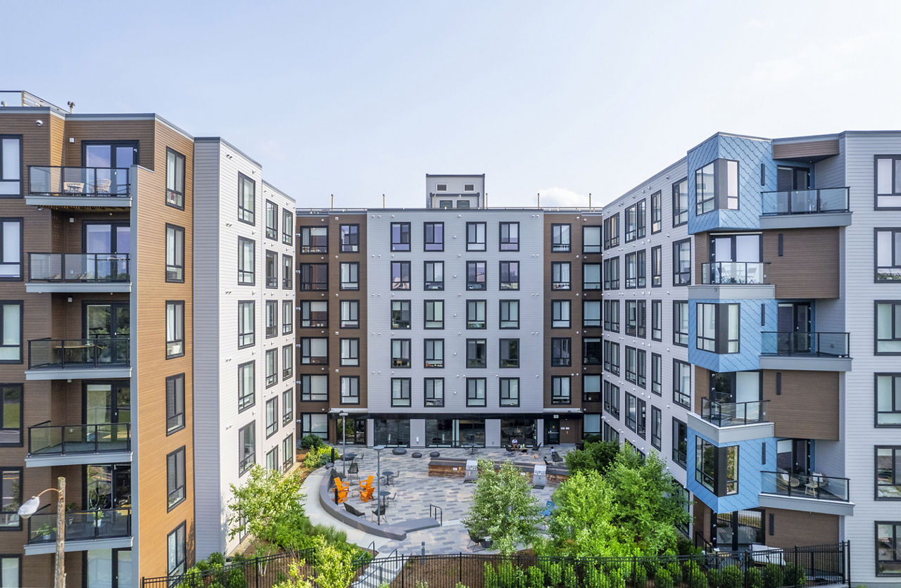 1550 on the Charles apartments near BC
