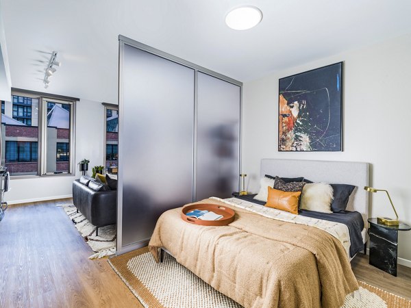 bedroom at Market House Apartments