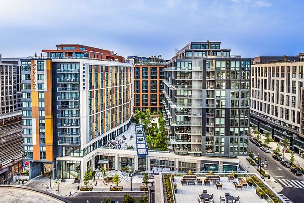 Market House Apartments: Contemporary building in vibrant city setting