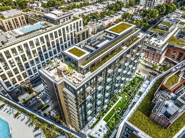 Market House Apartments: Contemporary building in vibrant city setting