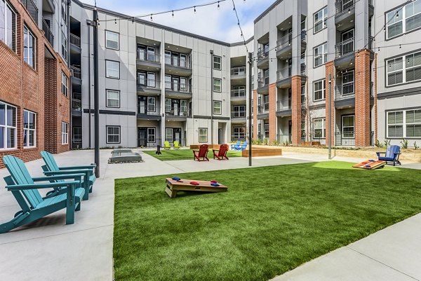 recreational area at Art House SATX Apartments