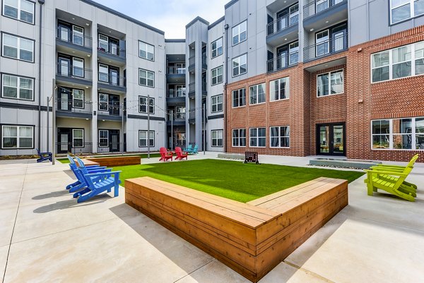 recreational area at Art House SATX Apartments