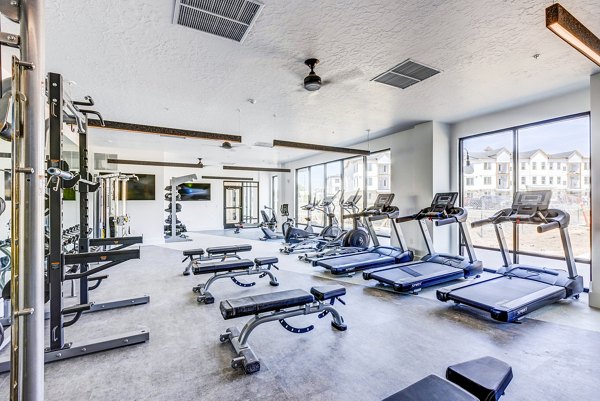 fitness center Aria Apartments