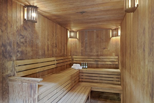 sauna at Avana Minnetonka Apartments