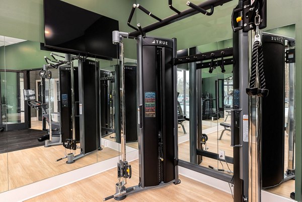 fitness center at Encore at Heritage Apartments