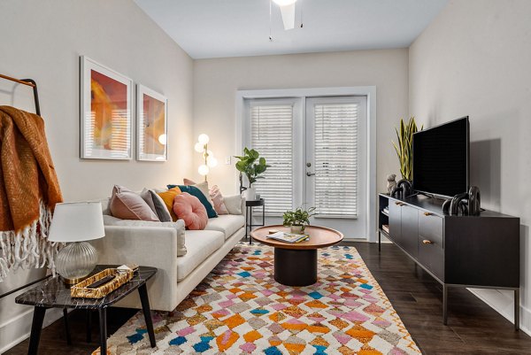 living room at Encore at Heritage Apartments