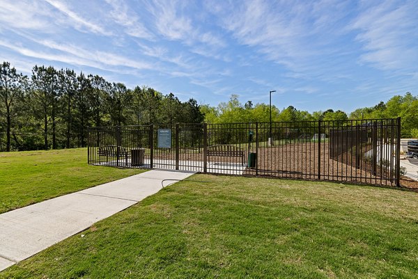 dog park at Encore at Heritage Apartments