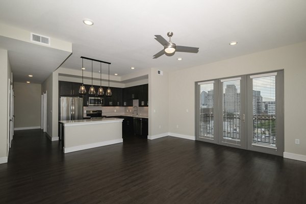 living room at Canal 1535 Apartments