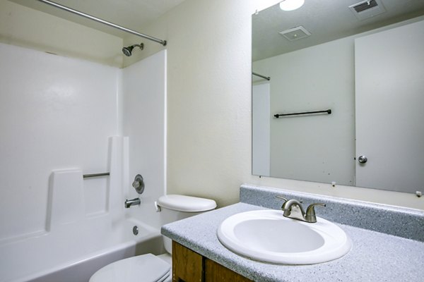 bathroom at Copper Hills Apartments
