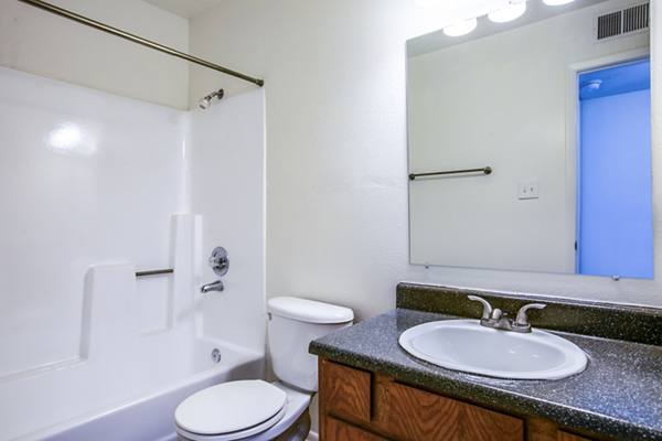 bathroom at Copper Hills Apartments