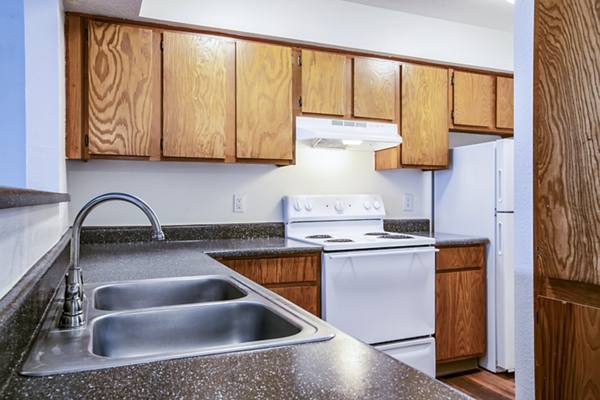 kitchen at Copper Hills Apartments
