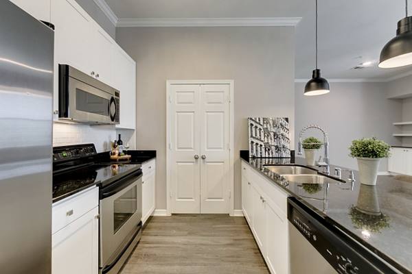 kitchen at McKinney Uptown Apartments