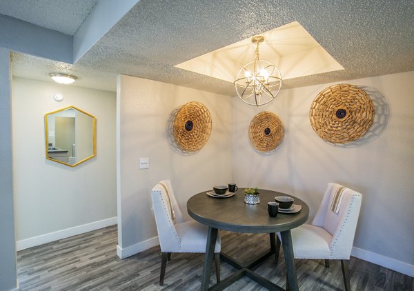 dining area at St Lucia Apartments
