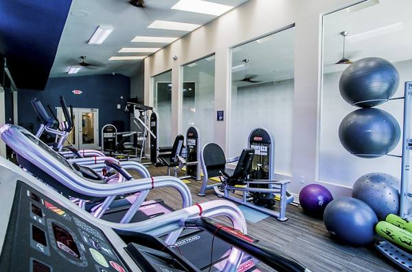 fitness center at at St. Lucia Apartments