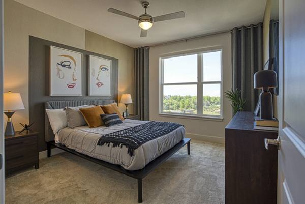 bedroom at Alexan Westerly Creek Apartments
