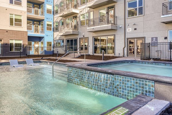 pool at Alexan Westerly Creek Apartments