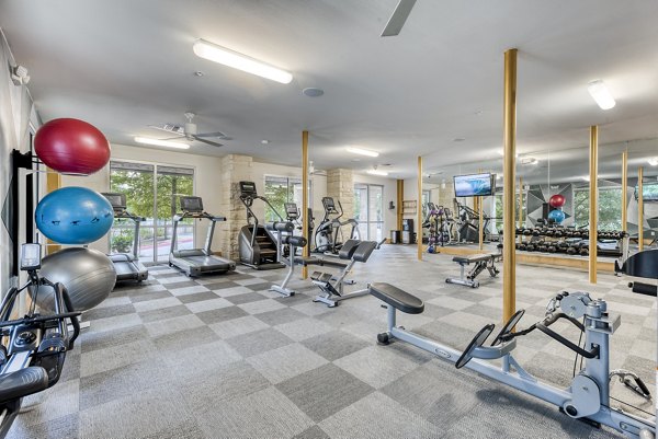 State-of-the-art fitness center with modern equipment at Ventura Ridge Apartments