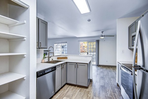 kitchen at Capitol Heights Apartments